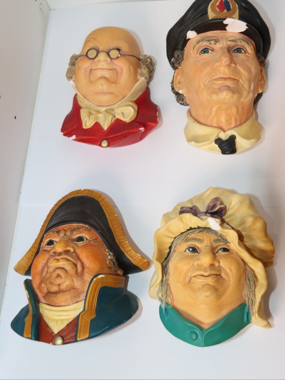 Bossons Chalkware Congleton England Head Collection - Picture 2 of 6